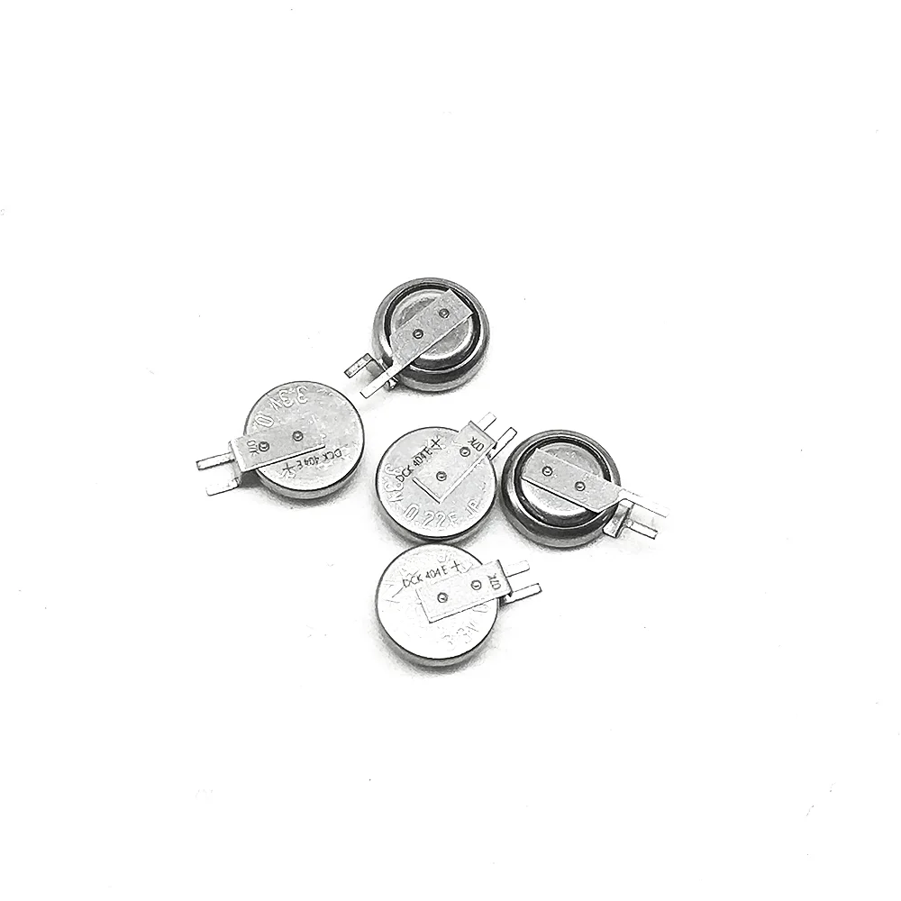 

Super Capacitors DCK-614 Series 2.5V 0.2F DCK-3R3E204T614-E Capacitor SuperCapacitor Condensatore