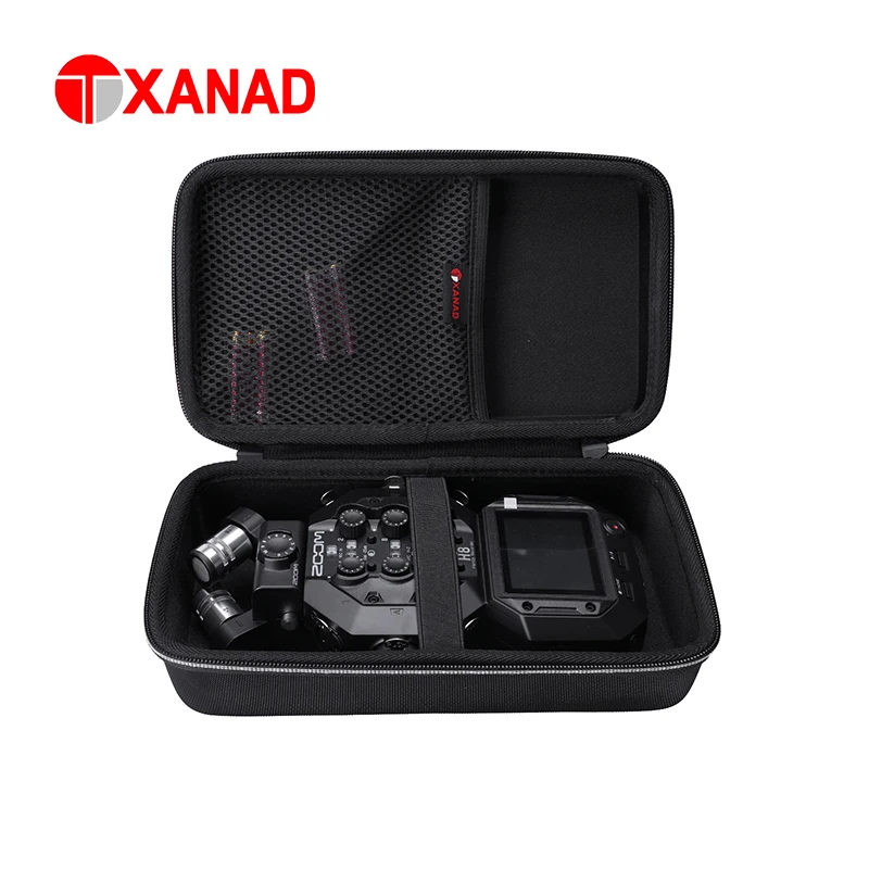 XANAD-EVA Hard Case para Zoom H8 Audio Recorder, dispositivo protetor carregando, saco de armazenamento