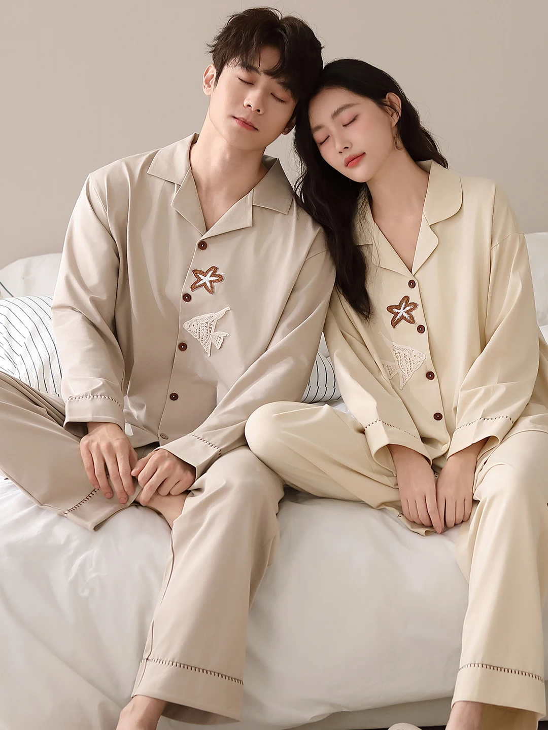 plandoo-set-di-abbigliamento-da-casa-per-coppie-camicia-a-maniche-lunghe-con-colletto-per-primavera-e-autunno-in-lyocell-seta-e-cotone-vestibilita-comoda