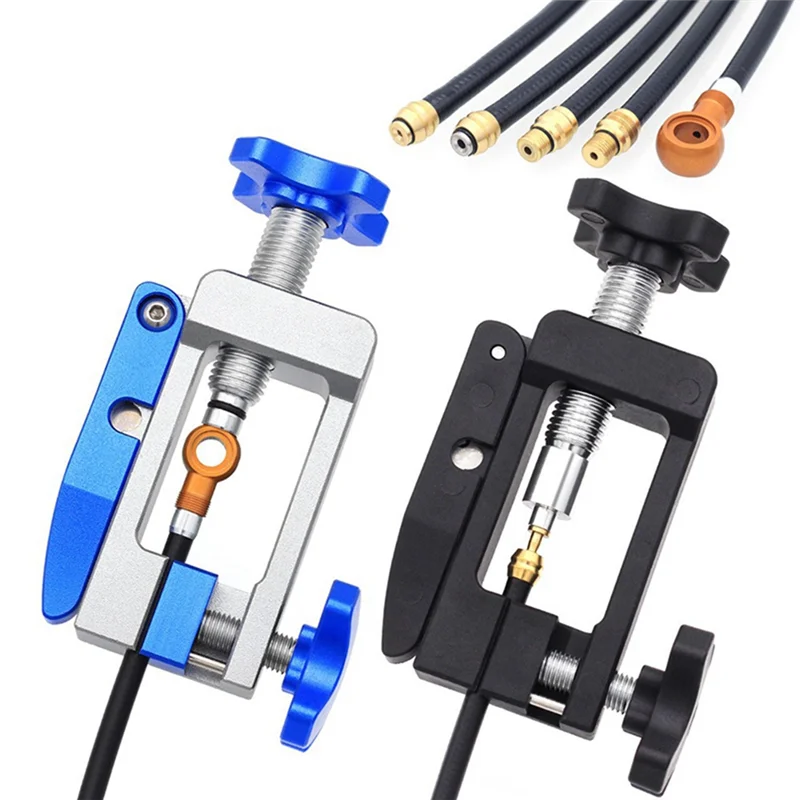 

New Hot 2 In 1 Bike Hydraulic Disc Brake Oil Needle Tools Driver Cable Pliers Olive Connector Insert BH59 BH90 Install Press Reu