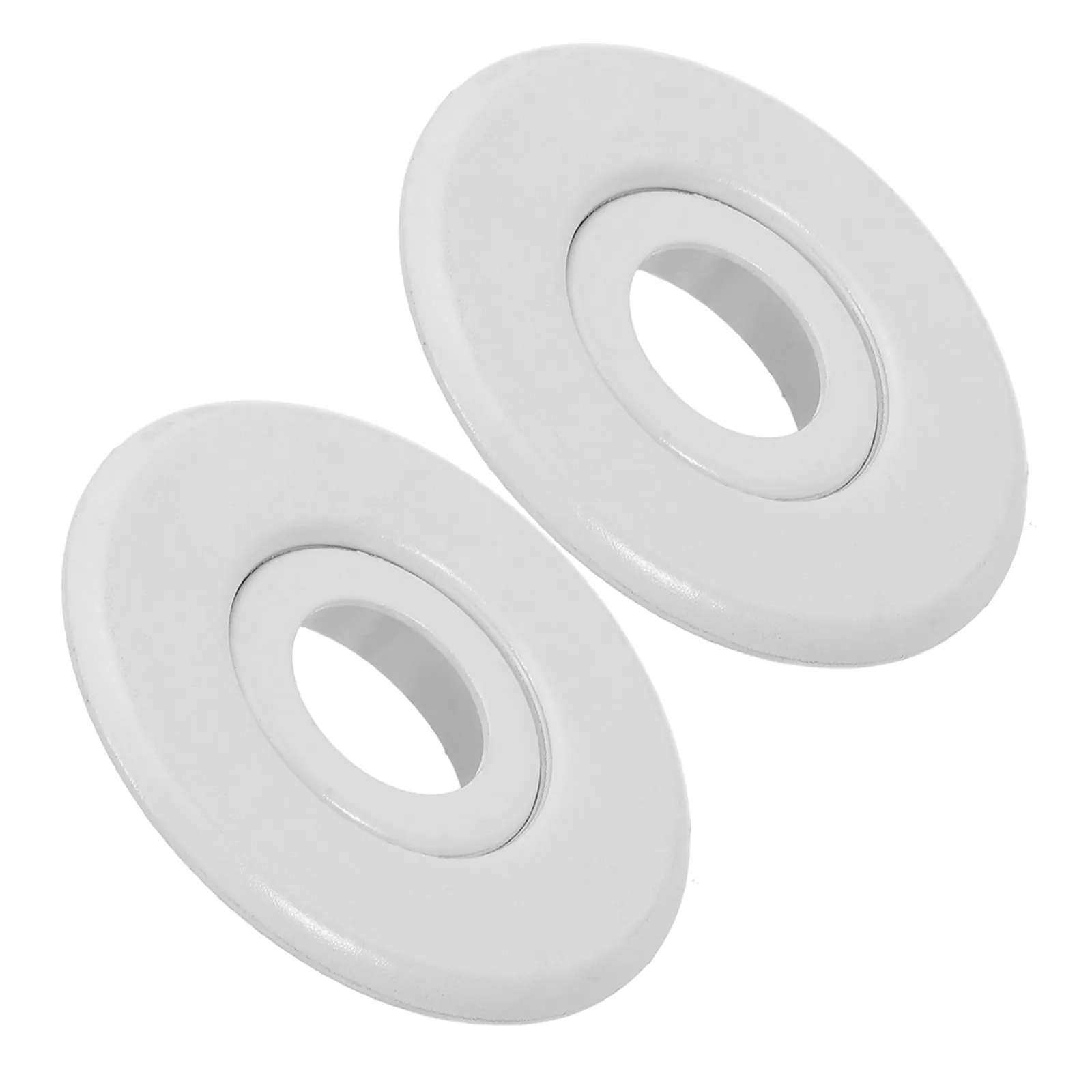 2Pcs Fire Sprinkler Escutcheon Plastic Recessed Plate Decorative Cover for Ceiling Residential Commercial Sprinkler System