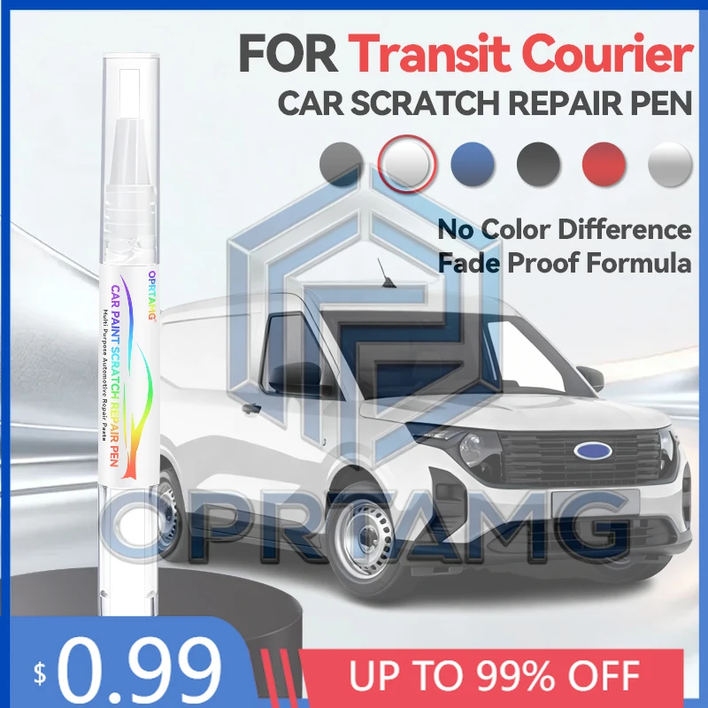 

2026 Hot Car Paint Repair Pen For 1996-2025 Ford Transit Courier Paint Scratch Repair Accessories Black UM Silver JS White AZ B