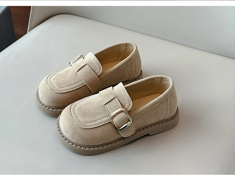 2026 Mädchen Flats Frühling Herbst Flache Slipper Schuhe für Kinder Mädchen Bequeme Weiche Wildleder Freizeitschuhe Schulschuhe Kinder – Detail 14