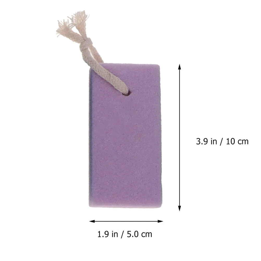 8Pcs Pumice Stone for Feet Callus Exfoliator Foot Scrub Dead Skin Remover Rejuvenating Foot Care Tool Ergonomic Grip Assorted