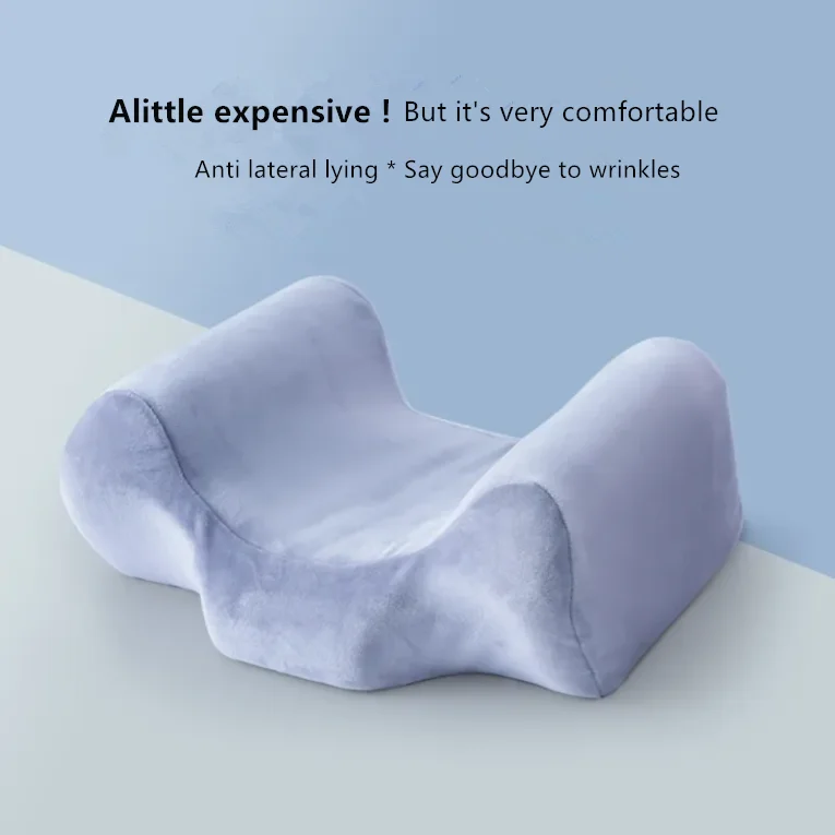 

Beauty Pillow Orthopedic Anti-wrinkle Pillow Does Not Press Face Hotel Beauty Memory Cotton Slow Rebound Neck Pillow