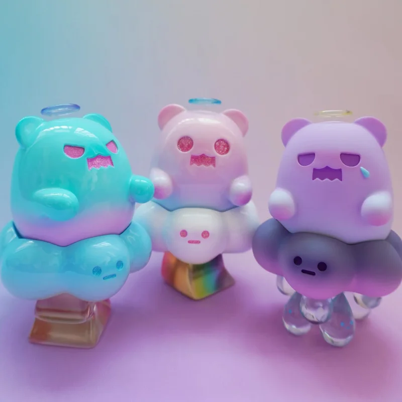 

Original ShinWoo Ghost Weather Series Figure Toy Ghost Bear Doll Relax Toy Collector Handmade Decorartion Healing Love