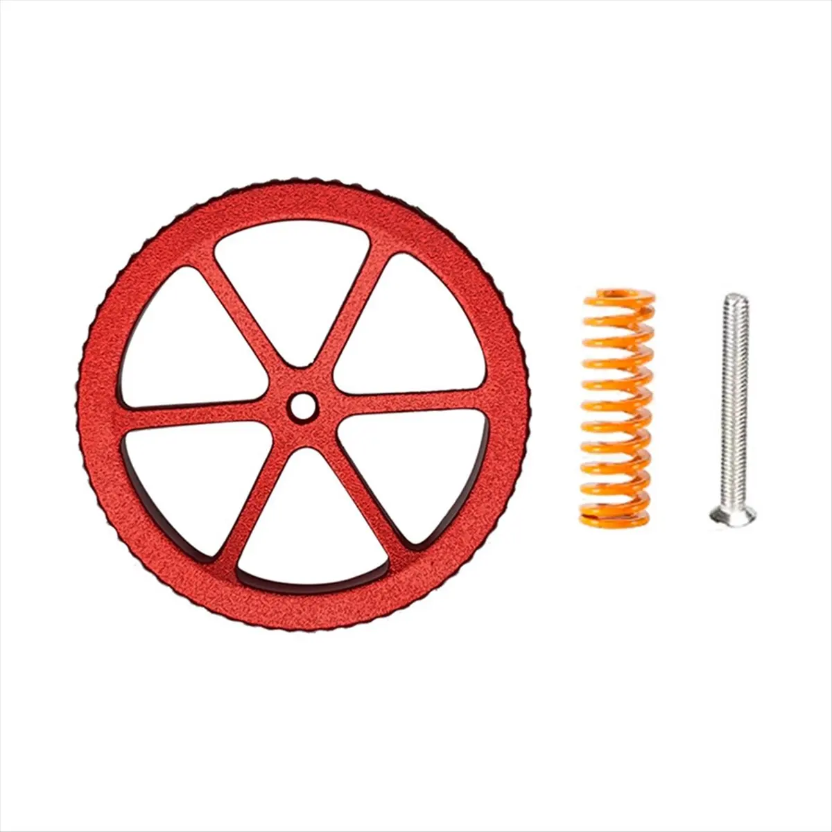 

(A75T) 4PCS M4 Screws Leveling Nuts Heat Bed Leveling Spring Knob Parts 3D Printers Print Platform Calibration Accessories Blue