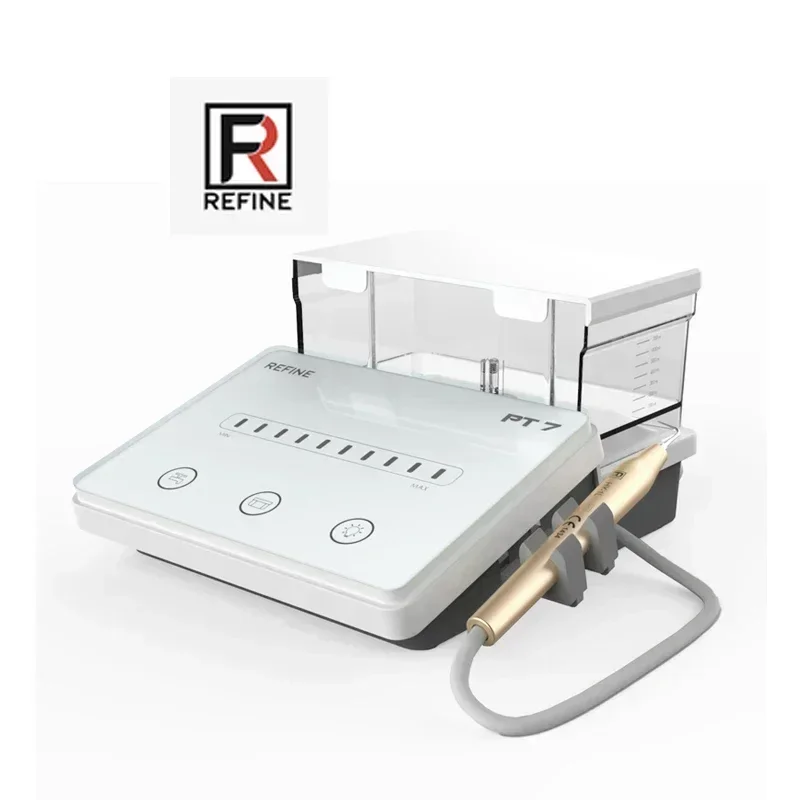 Refine el sistema de tratamiento periodontal PT7 presenta un control inteligente indoloro y un tanque de agua grande para escariado dental con ultrasonido