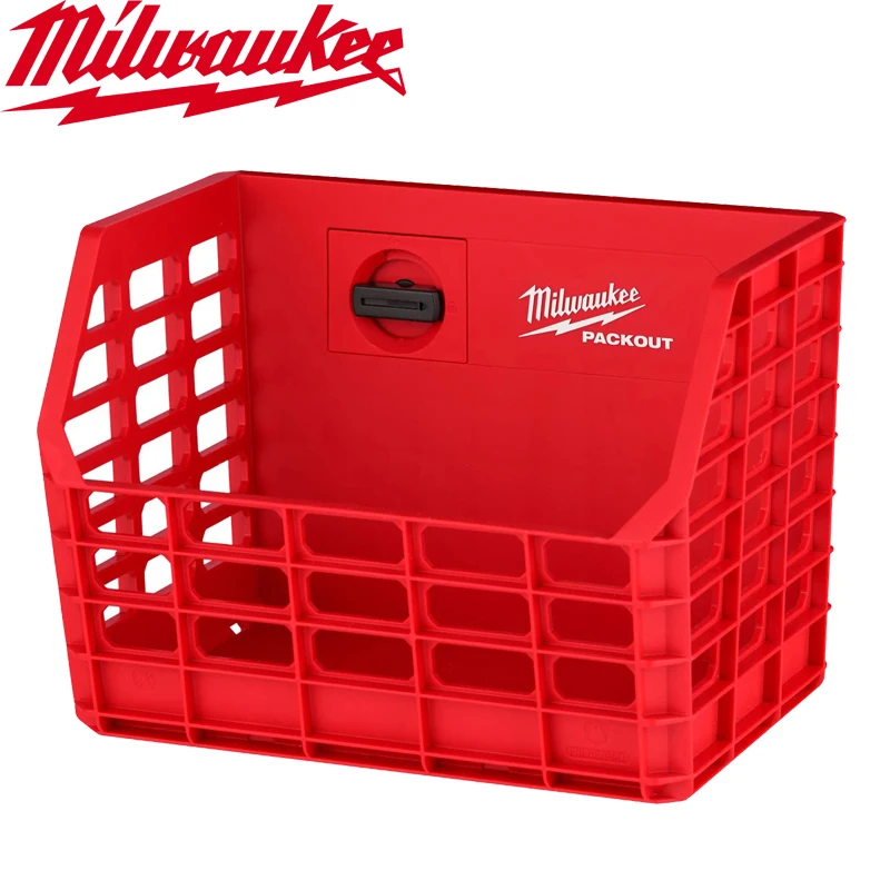 Milwaukee 48-22-8342 PACKOUT Compact Wall Mounted Tool Storage Wall Basket Plastic High Hardness Tool Accessories Storage Basket