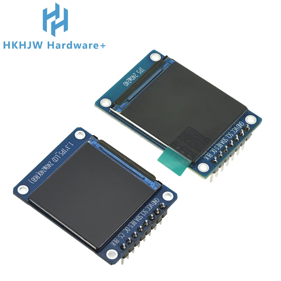 

ST7789 240x240 IPS TFT LCD — SPI-связь, полноцветный модуль HD-дисплея для проектов DIY Arduino
