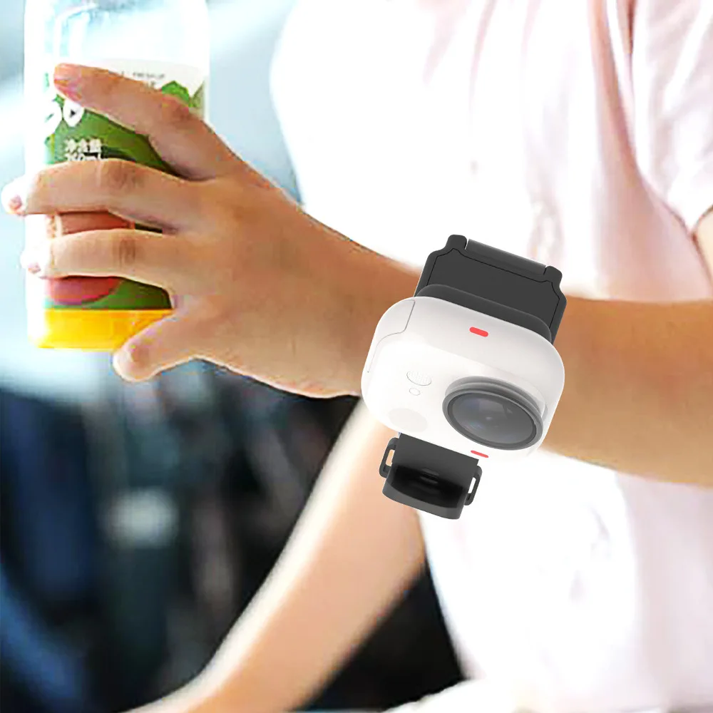 

Magnetic Wristband Mount for Insta360 Go Ultra Camera Wrist Band Silicone Strap Magnetic Mount Base Wristband Accessories