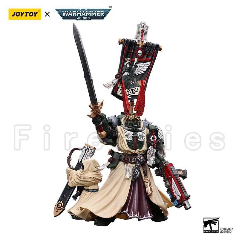 

1/18 JOYTOY Фигурка 40K Dark Angels Supreme Grand Master Азраиль, версия повторного выпуска, аниме-модель игрушки