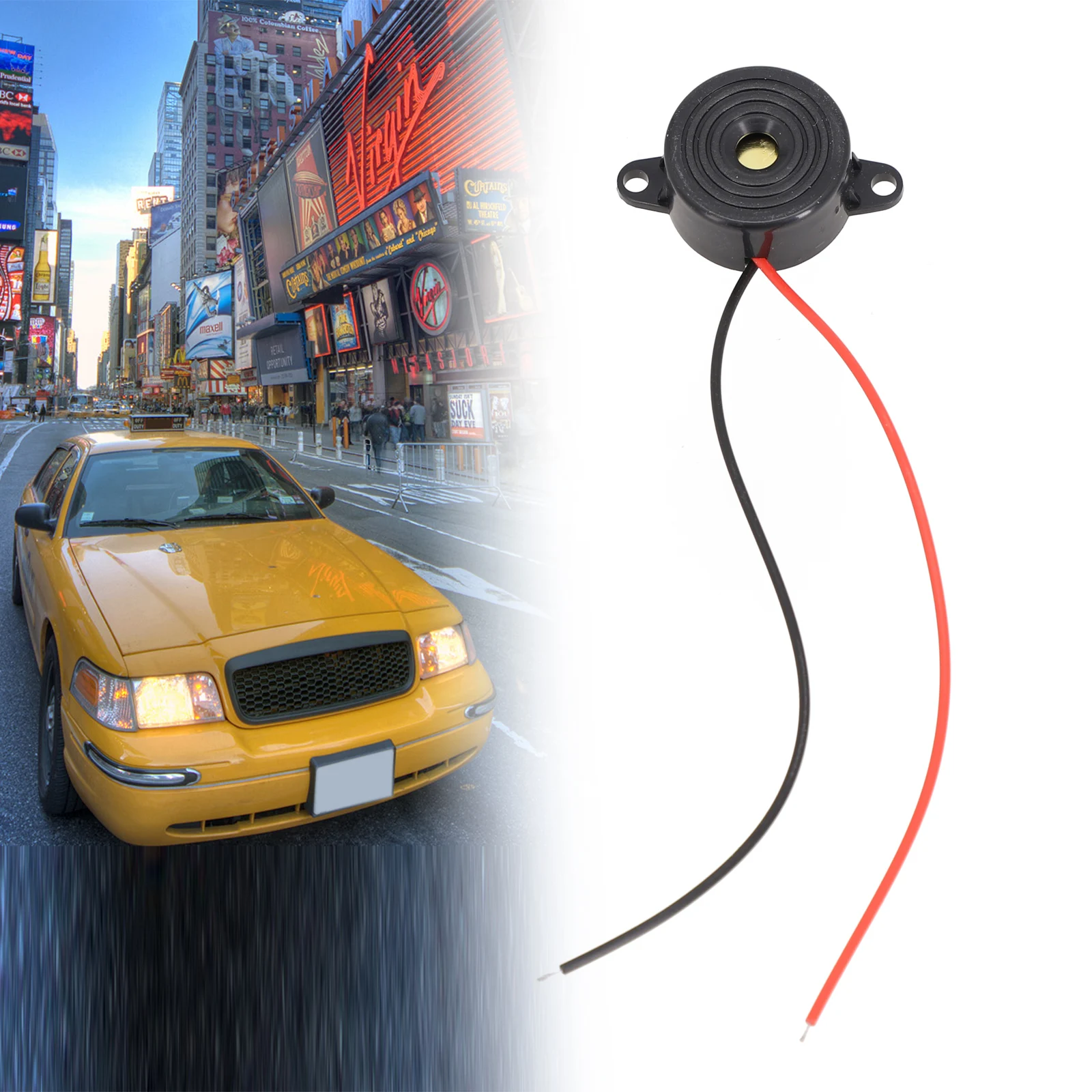 Electric Buzzer Loud Parts Security 3-24V Alarm Car Fits Most Displays Horn Siren Speaker Automobile High Quality