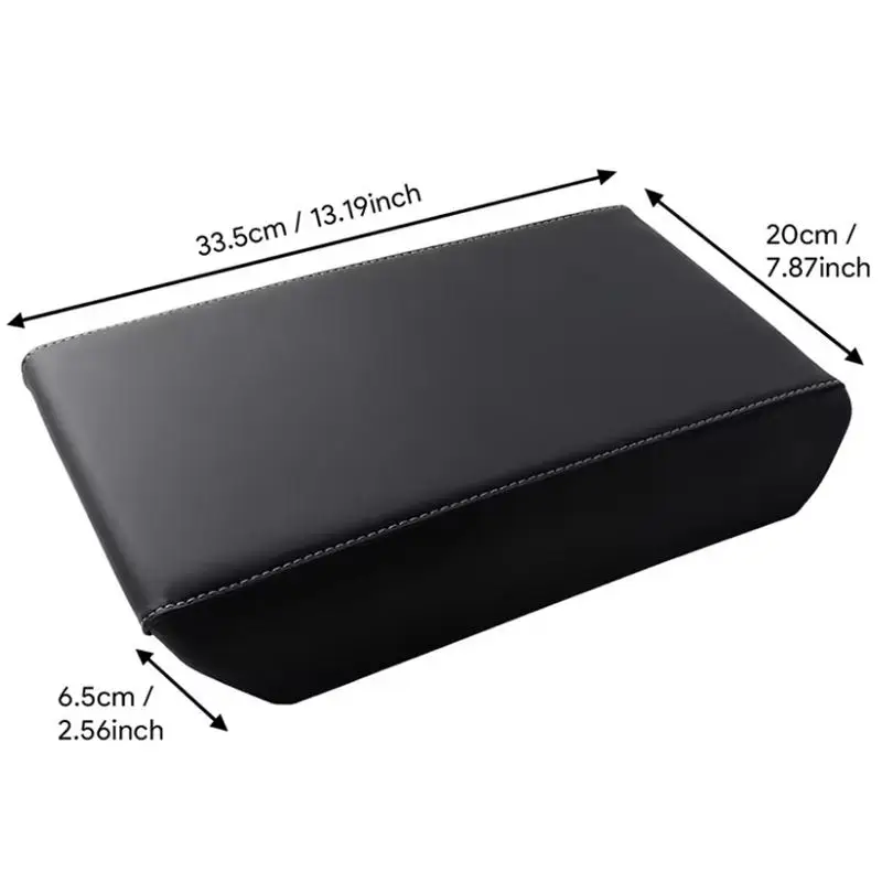 For 25 Y Center Console Armrest Box Cover Protective Pad, Suede Handle Box Protective Cover, Dust Cover