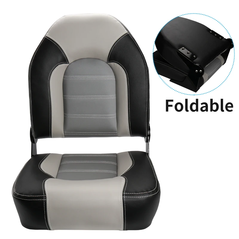 Asiento para lancha de pesca en PVC impermeable y duradero - imagen 5