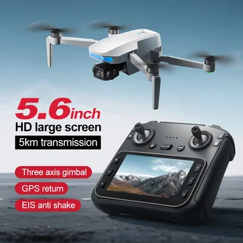 S-X1 Rc Drone 3-osiowy gimbal 8K HD Fotografia lotnicza 5G Wifi DualCamera GPS Drone z ekranem Fly 5 kilometrów