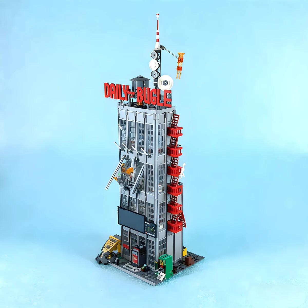 3700 + قطعة نيويورك اليومية أبطال MOC-76178 مدينة برج StreetView أرقام لعبة الشارع عرض نموذج اللبنات الطوب هدية #1