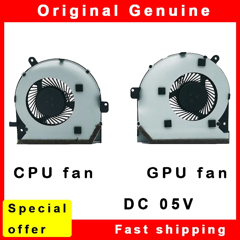 New laptop CPU GPU Cooler Fan for ASUS STRIX GL502V GL502VT GL502VT-DS71 S5VT EF75070S1-C410-S9A EF75070-C480-S9A