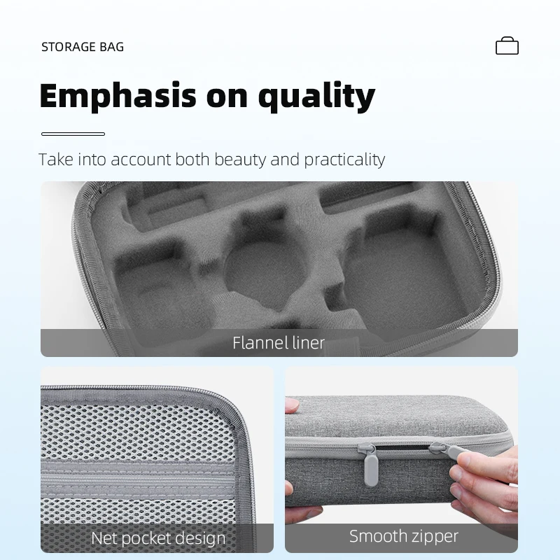 Estojo de proteção para Insta360 GO3, Storage Bag, Compatível com GO3 Camera ,Scratchproof Travel Box, Acessórios