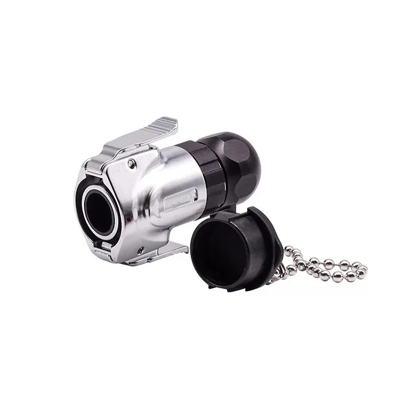 For MPO Fiber Optic Waterproof Connector, J599 Outdoor Aviation Plug, MTP 2-24 Core Adapter