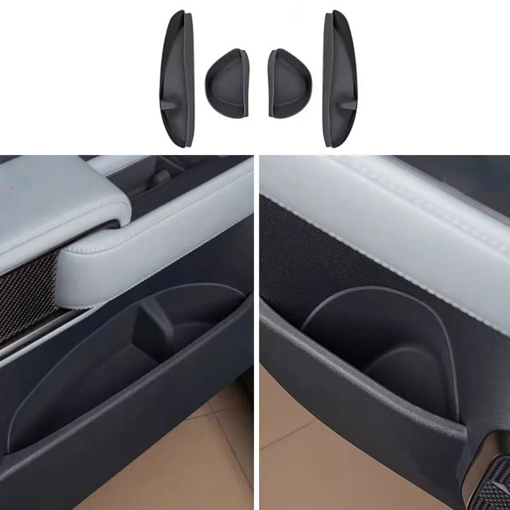 

Ящик для хранения дверей автомобиля, силиконовый коврик, защитный коврик для дверного слота, аксессуары для салона автомобиля для BYD Formula Leopard 5 2024 2025