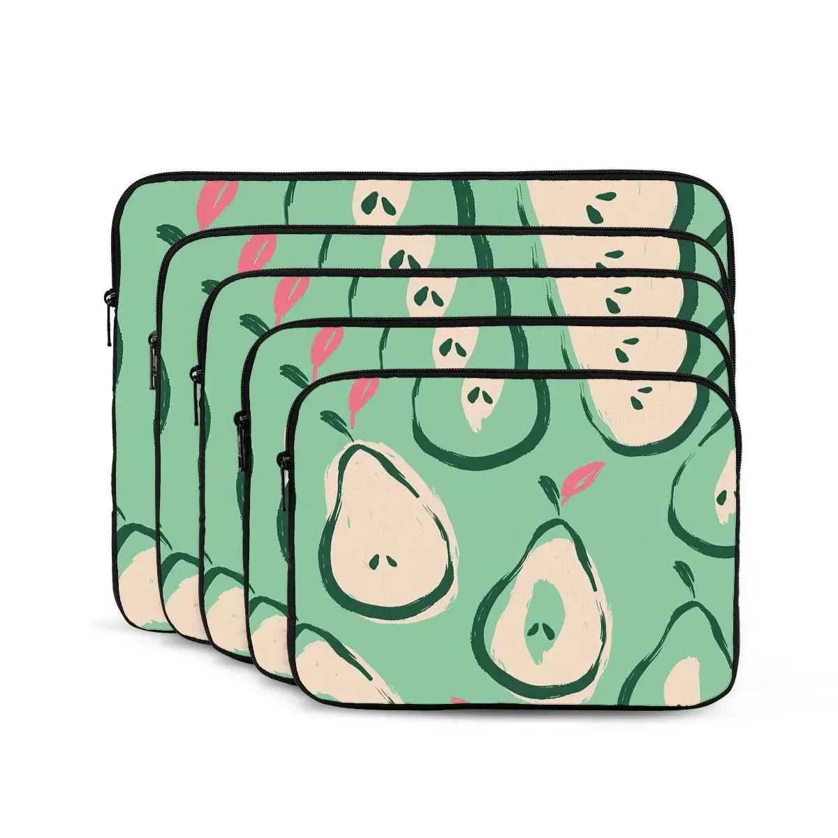 Fresh Fruit With Summer Pears Computer ipad Laptop Cover Case17 15 13 12 10 Inch Laptop Sleeve Bag Portable Cover Fundas Pouch