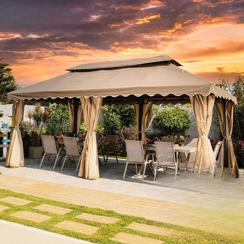 

Outdoor gazebo tent courtyard pavilion garden agritainment room outdoor swan tent assembly outreach awning