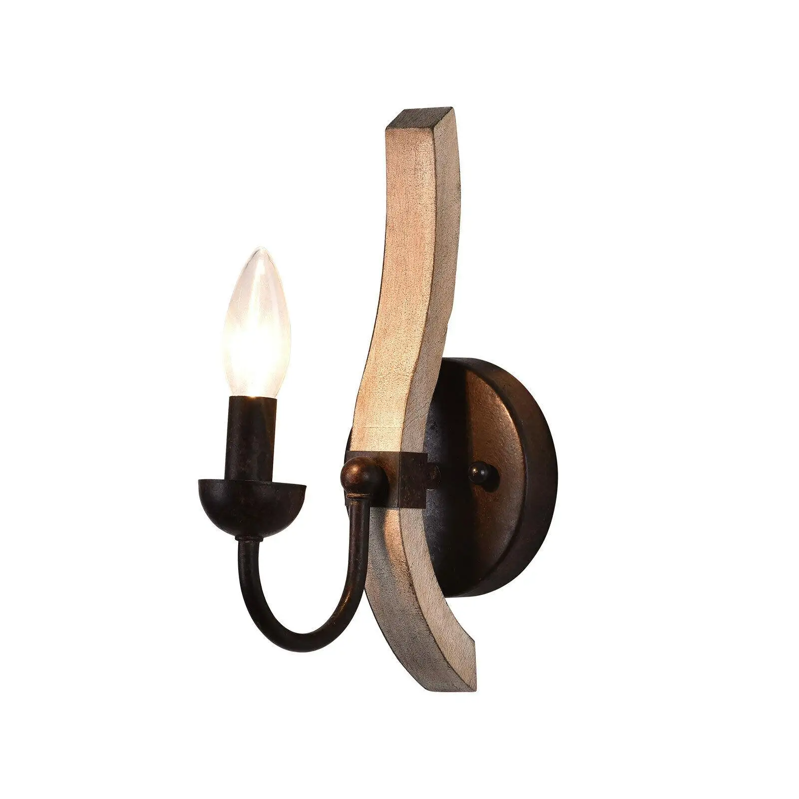 Farmhouse Wall Light Fixture Sconce Vintage Industrial Rustic Metal Wall Lamp Courtyard Villa Simple Landscape Light