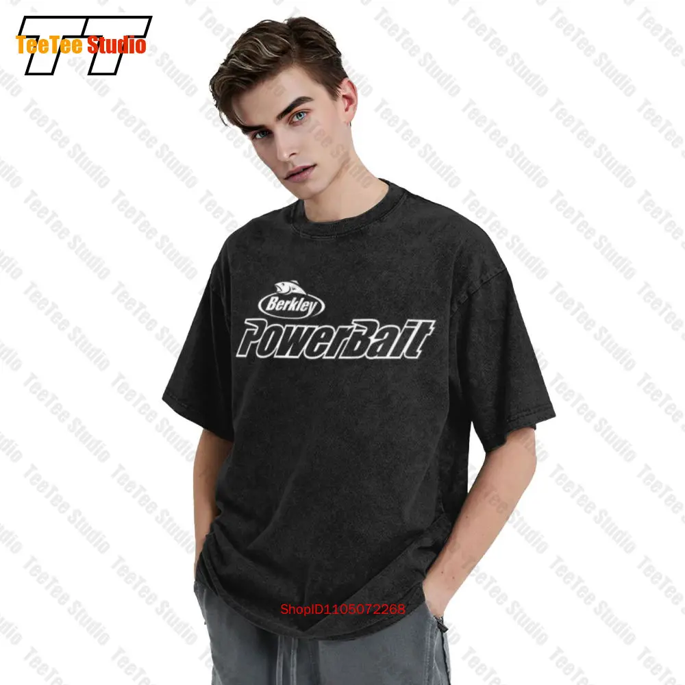 Berkley Power Bait Fishing Gear Soft Hard Rods White Vintage Oversized T-Shirt S M L Xl 2Xl DR47 view 3