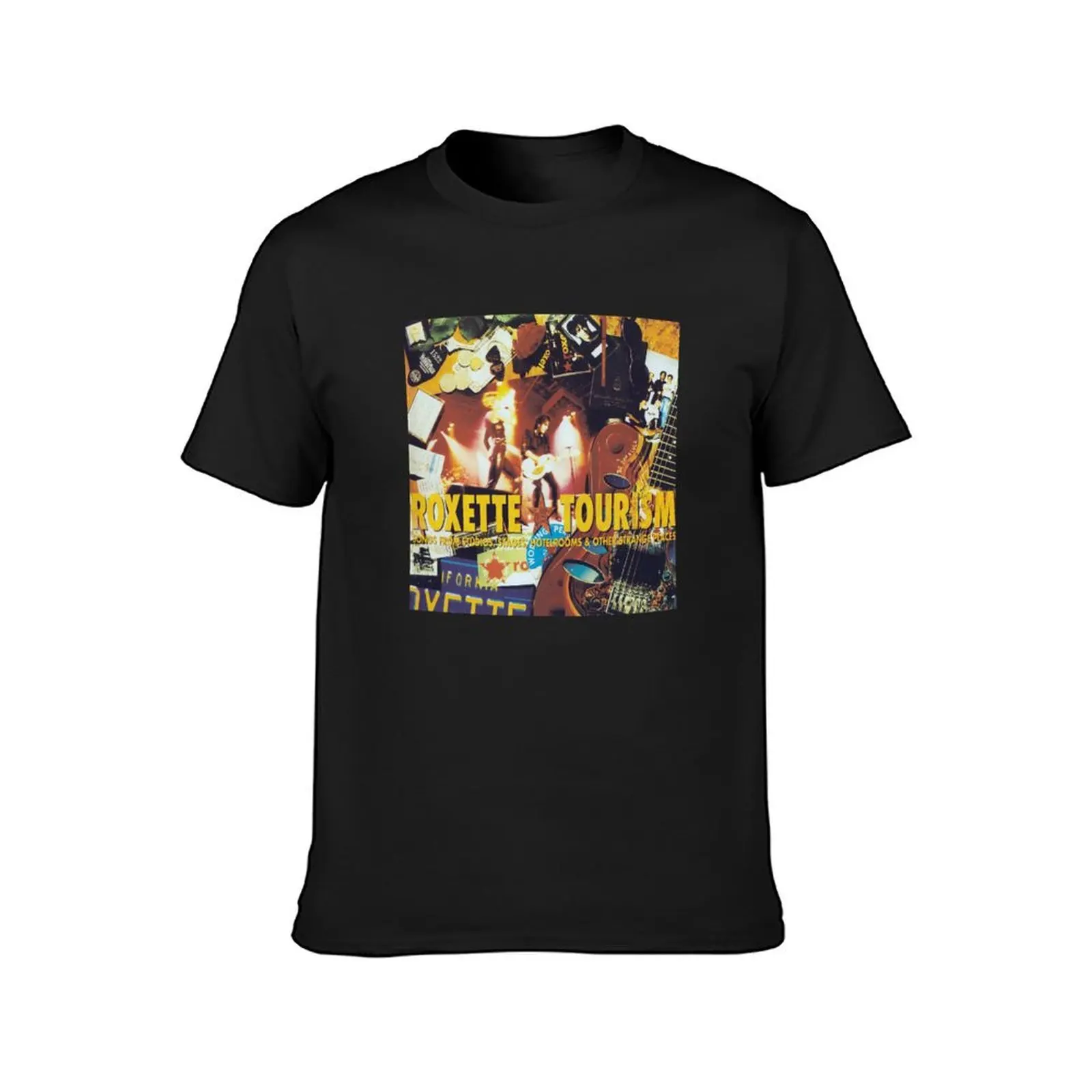 Roxette Tourism 2 Album Cover T-Shirt for a boy plus size tops t shirts for men pack