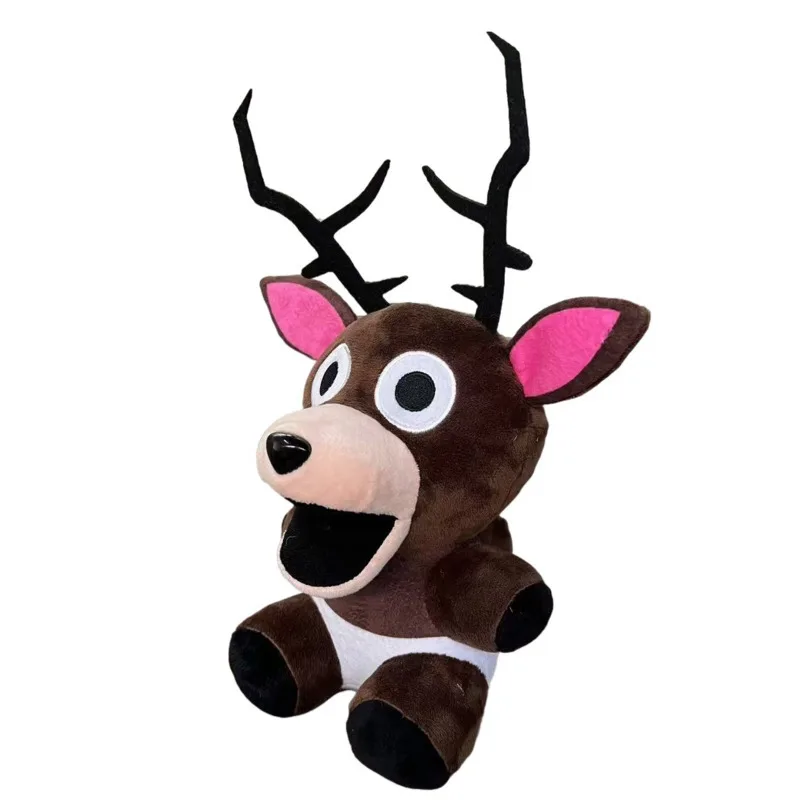 New 99Nights Plush Doll Toy 27CM Cartoon Cute Soft 99 Nights Elk Plush Dolls Toy Horror Game Periphery For Kid Halloween Gift