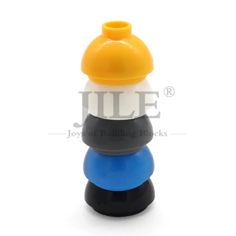 

10pcs MOC 15395 Round 2x2 Dome Bottom Building Blocks Bricks Part Accessories Compatible with DIY Children Construction Toys