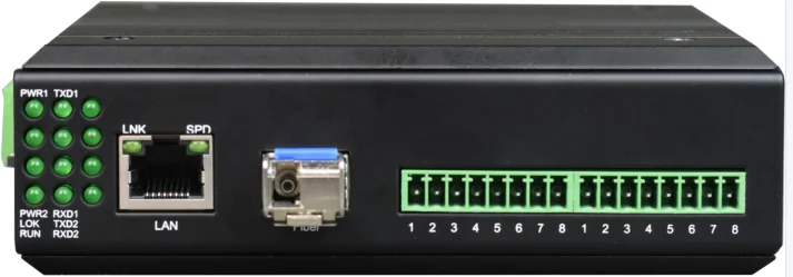 fctel modbus rs485 to TCP/IP converter 4channel serial rs232/485/422 to ethernet serial server