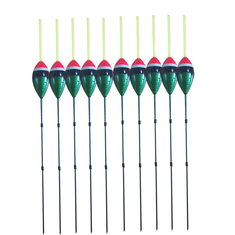 

Agape 10pcs/Lot Black Long Pole Fishing Float Fishing Carp Bobber 1.0g Buoyancy Oem Factory Store 20116111