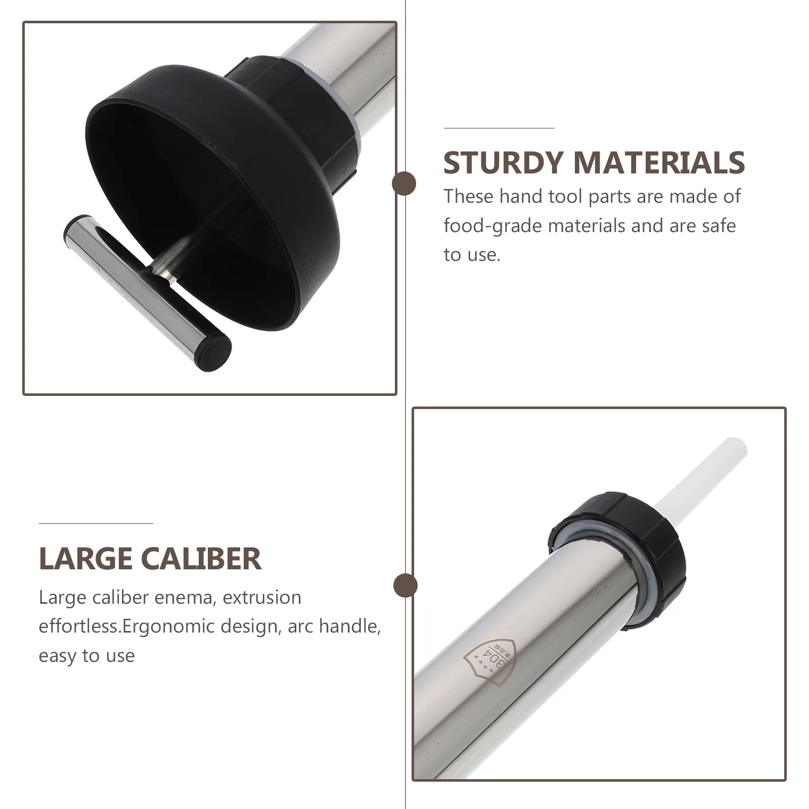 

Sausage Enema Machine Meat Stuffer Filler Stuffing Donut Sausages Maker Plastic