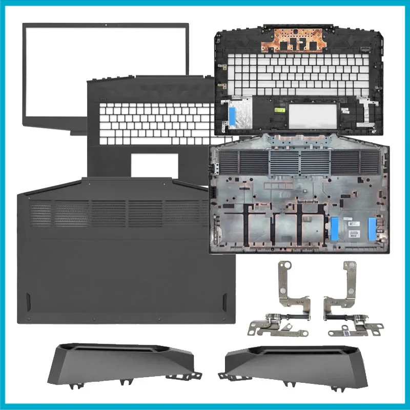 LCD Back Cover Front Bezel Palmrest Lower For HP Pavilion 17-CD TPN-C142 Laptop  Bottom Case Air Outlet Hinges Housing LCD Back