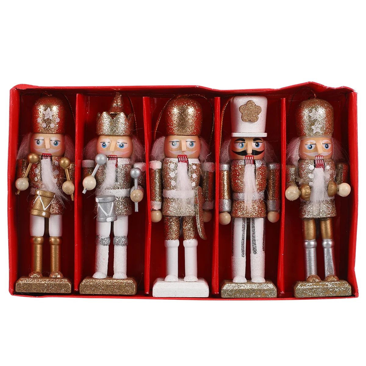 Nutcracker Ornaments Christmas Nutcrackers Kids Outdoor Toys Home Wooden Decor Father