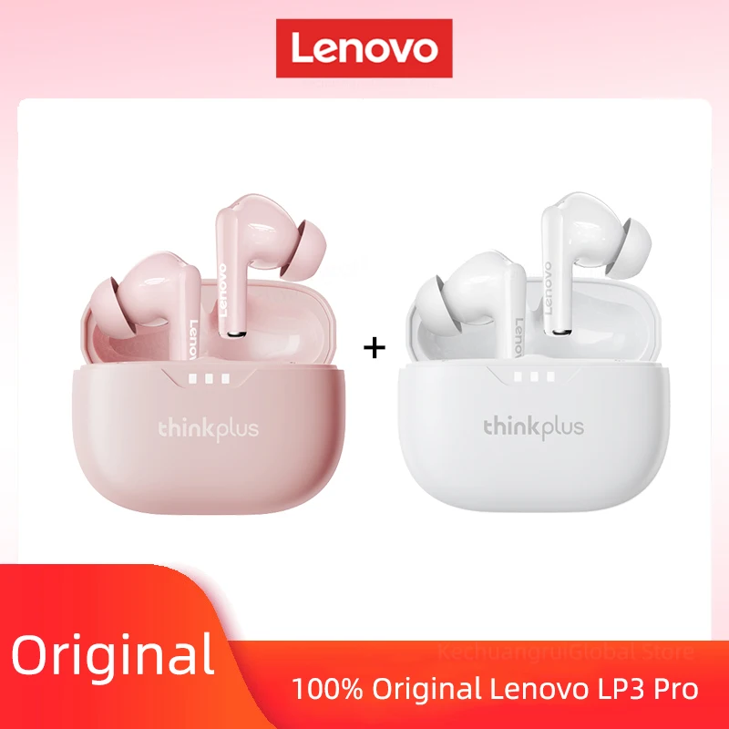 2025 Original Lenovo Earphone Wireless Bluetooth 5.3 Headphones HiFi Stereo Noise Reduction Sport Earbuds Touch Control New Gift