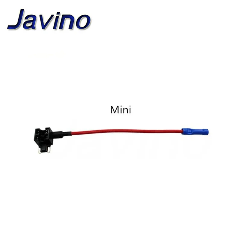 12V MINI SMALL MEDIUM Size Car Fuse Holder Add-a-circuit TAP Adapter with 10A Micro Mini Standard ATM Blade Fuse