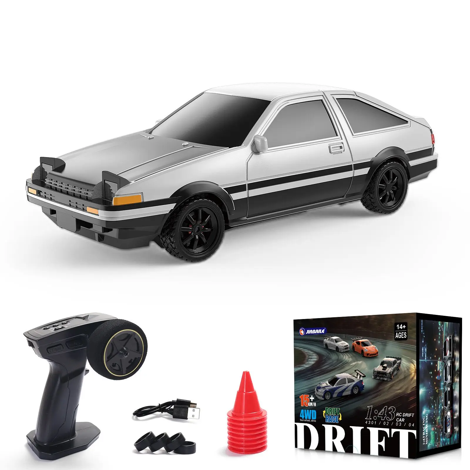 

Новый 1/43 RC Drift Car 2.4G 4WD RTR RC Мини Гоночный Автомобиль Гироскоп RC Игрушки Дистанционное Управление Высокоскоростной Подарок Мальчикам Модель Транспортного средства Конусы
