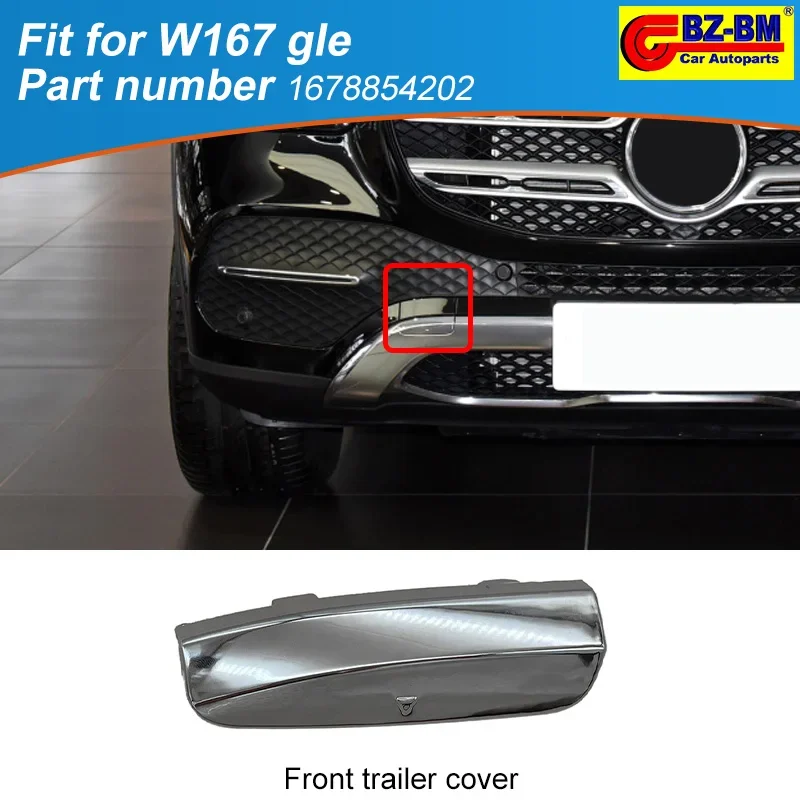 

Front Rear Bumper Tow Eye Hook Cover For Mercedes benz W167 X167 GLE AMG A1678854202 1678854202 1678853802 1678855002 1678857603