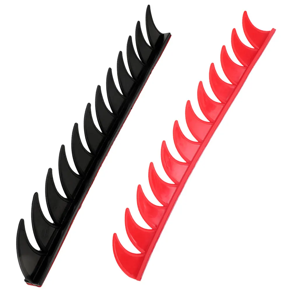 

2pcs Motorcycle Decals Retro Stickers Fin Decor For Motorcycle Scooter Accessories Durable Faderesistant Removable Decoration