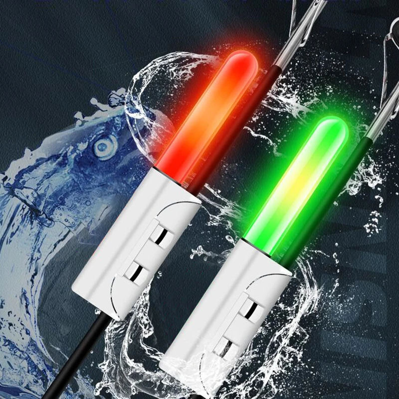 1PC Sharp End Fishing Electronic Rod Light Luminous Stick Flash CR425 Lithium Battery LED Removable Waterproof Night Tackle