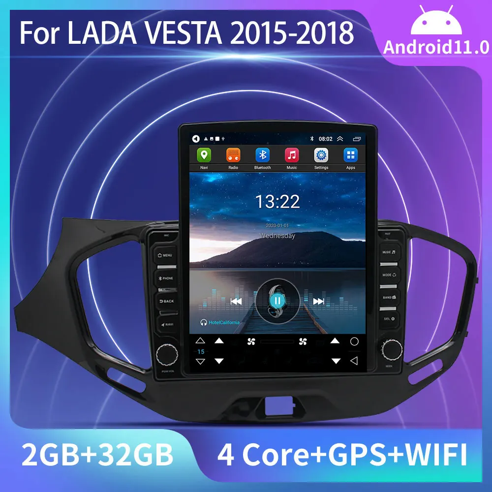 

Android 11 Car Radio For LADA Vesta Cross Sport 2015-2018 Auto Stereo Multimedia Video Player Head Unit Navigation GPS CarPlay