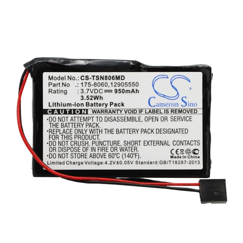 

CameronSino Battery for Finnpipette Novus Single fits Thermo Scientific 12905550 Medical Replacement battery 950mAh/3.52Wh 3.70V