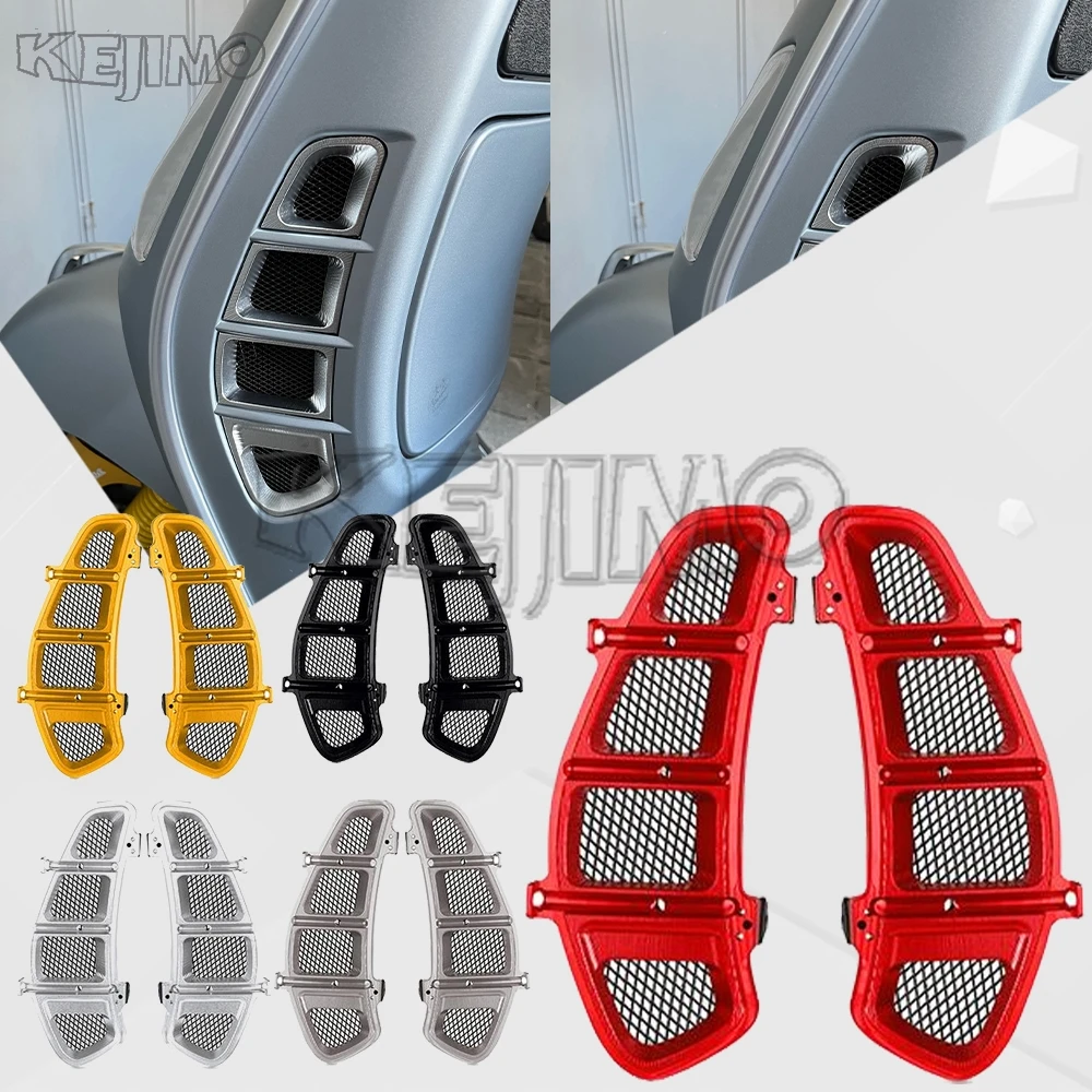 Motorcycle Radiator Grille Guard Bezel Cover Compartment Air Inler Grlds For GTV125 GTS250 GTS 250 300 GTS300 2013 2014- 2020