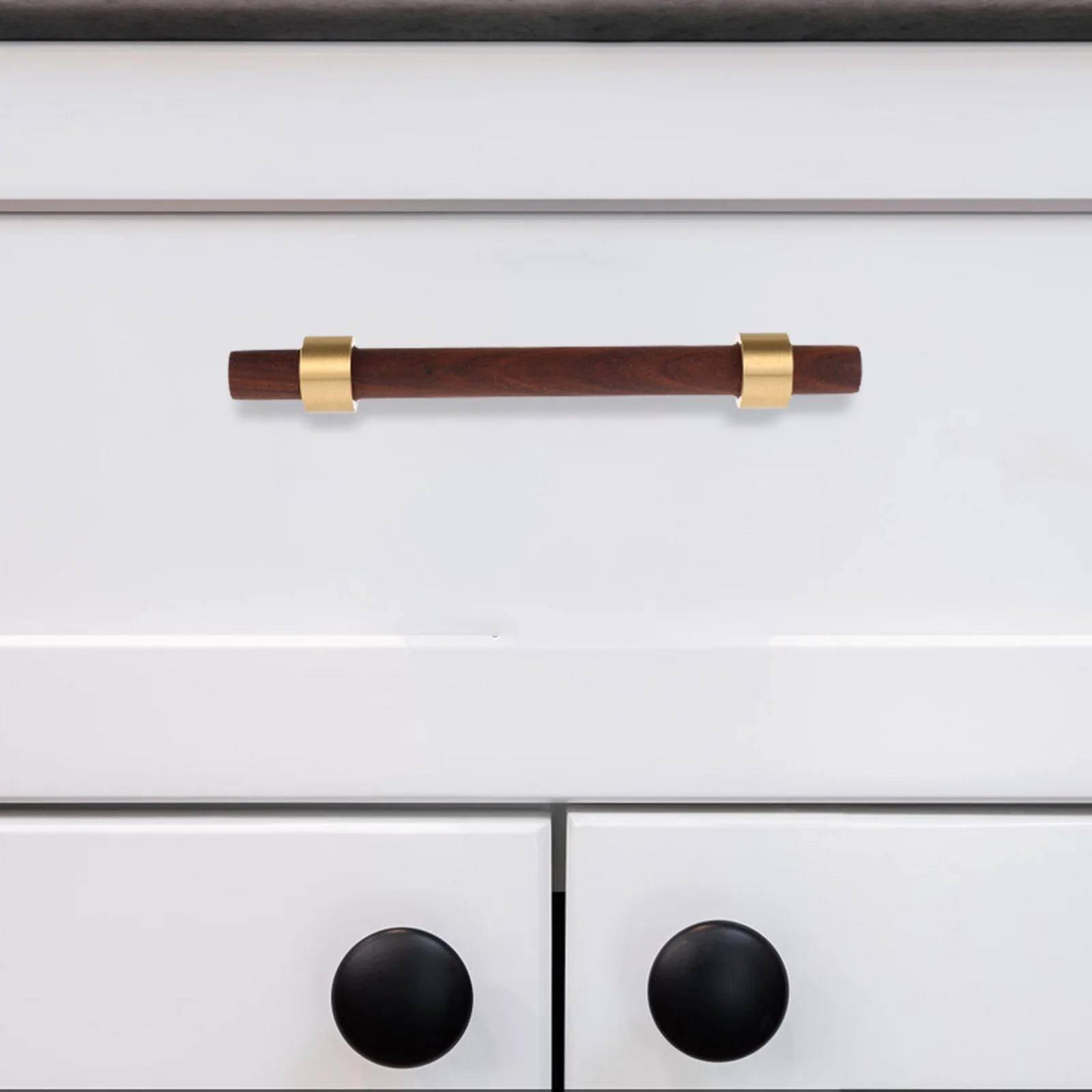 2 قطعة مقابض أبواب خزانة فاخرة خفيفة الوزن سهلة التركيب الأجهزة لخزائن الأدراج والخزائن وديكور الأثاث #3