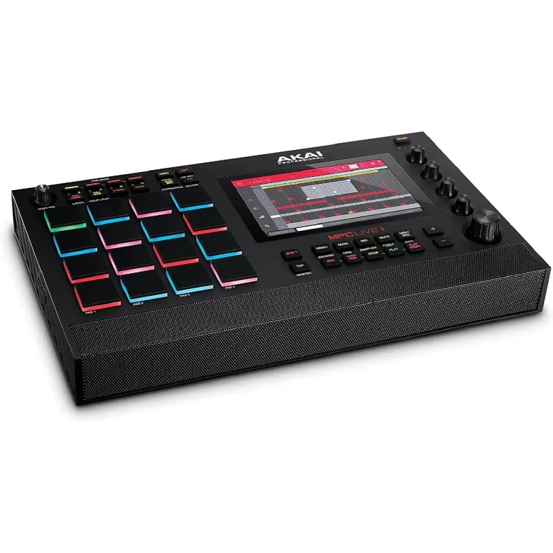 【セール中】50% の夏割引 AKAI Professional MPC Live II ? プロフェッショナル バッテリー駆動ドラムマシン