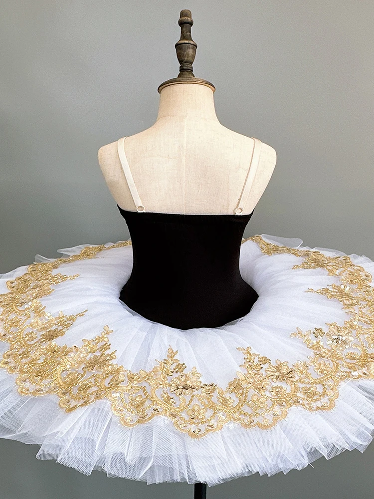 Tutu di balletto professionale ragazze Ballerina Party Dress bambini Swan Lake costumi di balletto abbigliamento da palcoscenico abiti da ballo per ragazze