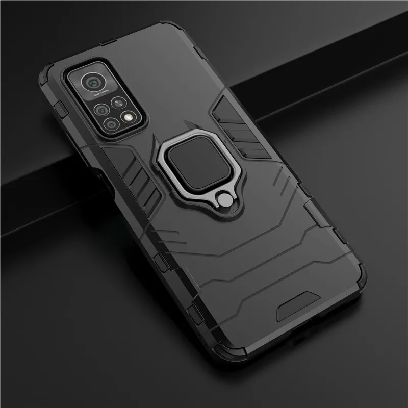 

Kickstand Case For Xiaomi Mi 10 Pro Mi 10 T Lite Mi Note 10 Lite Shockproof Armor Ring Stand Case For Mi 10T Pro 10S Back Cover